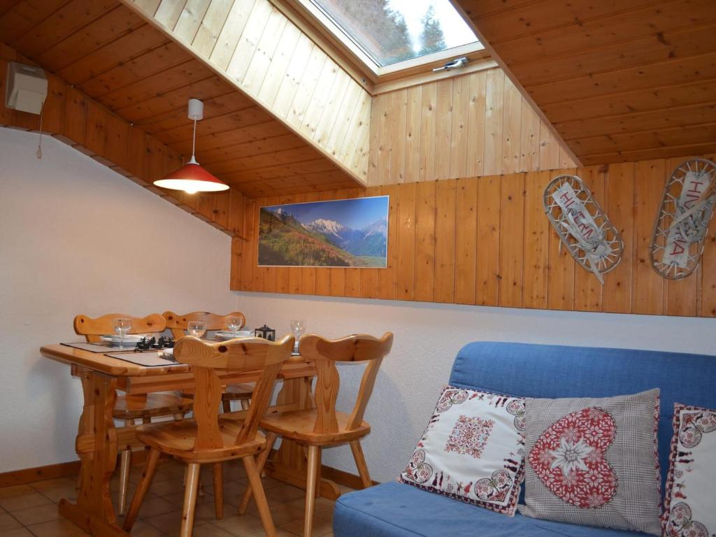 Studio confortable 4 personnes avec balcon à Châtel