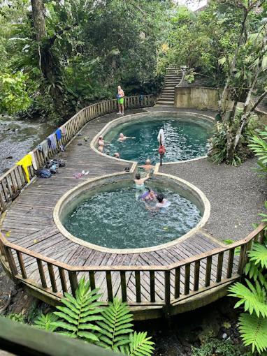 Bazén v ubytování Cabaña Ecoturistica Villa Inesita nebo v jeho okolí