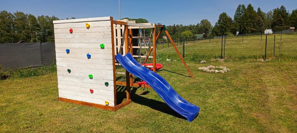 Detský kútik v ubytovaní Domek mazurski całoroczny nad jeziorem z jacuzzi SPA