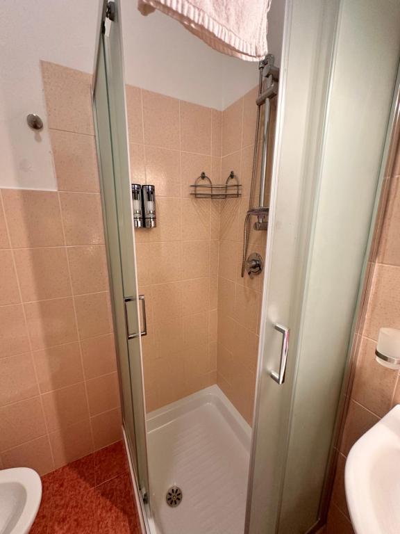 Koupelna v ubytování B&B Dora 2,0