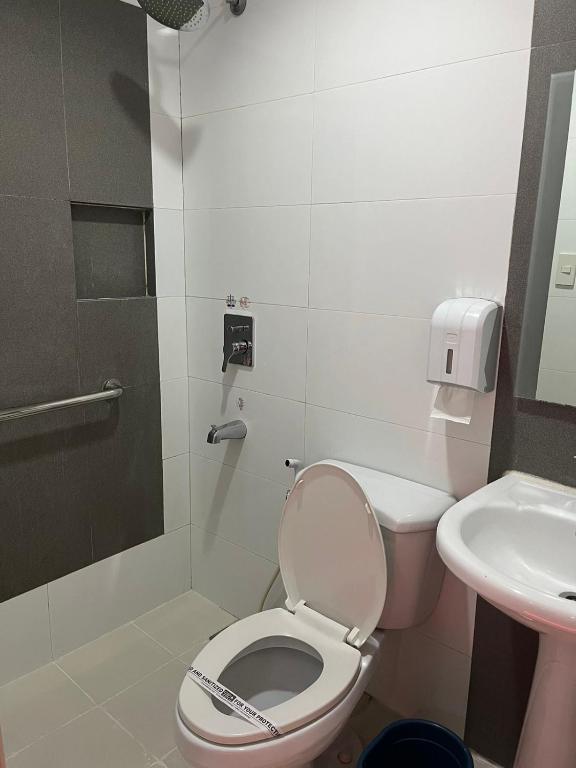 Koupelna v ubytování Hotel Sogo Quirino