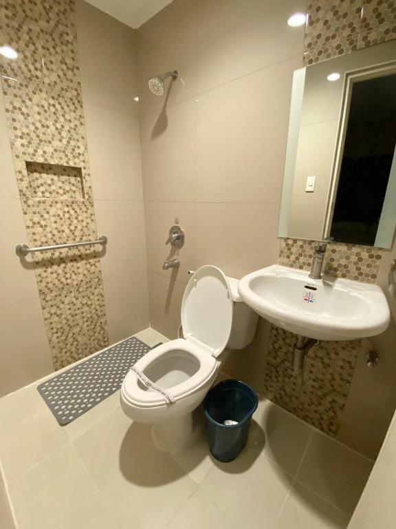 Koupelna v ubytování Hotel Sogo - EDSA Trinoma