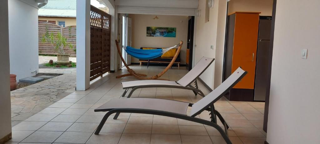 Posezení v ubytování Vacances martinique