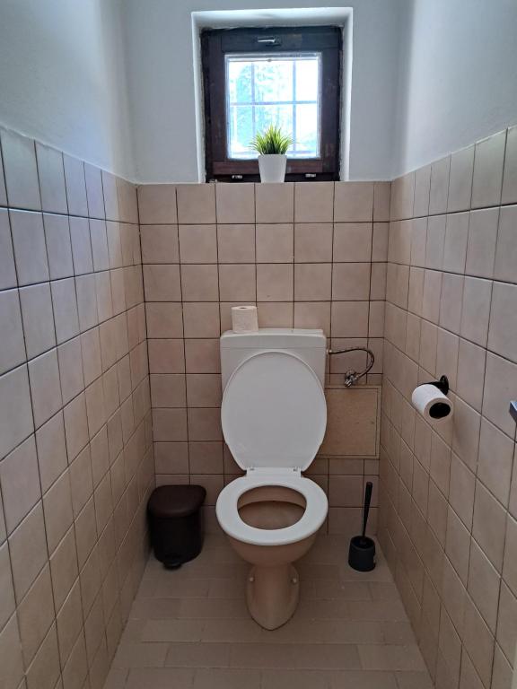 Koupelna v ubytování Penzion U Barešů