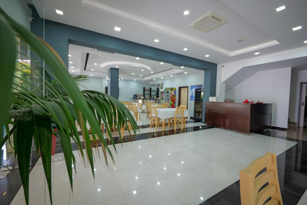 Vstupní hala nebo recepce v ubytování Heksamil Hotel