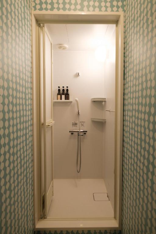 Koupelna v ubytování Wonderlust Inn