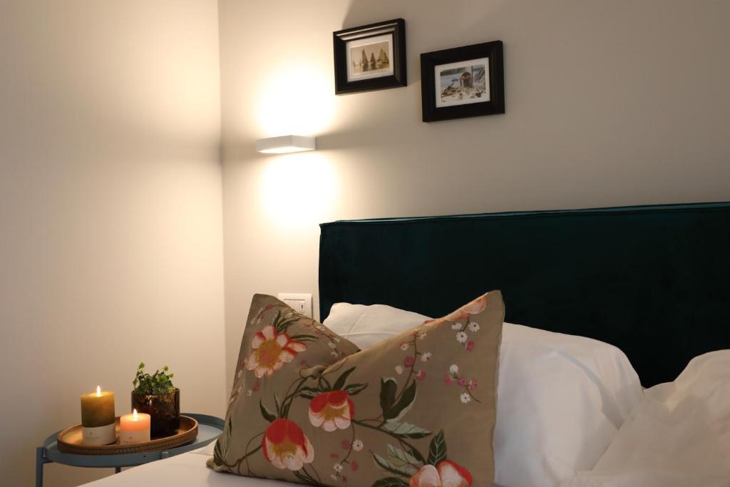 Postel nebo postele na pokoji v ubytování Agriturismo Le Piccole Macìe