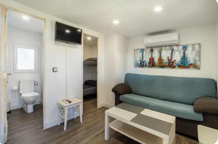 Posezení v ubytování Apartamento La Marisma