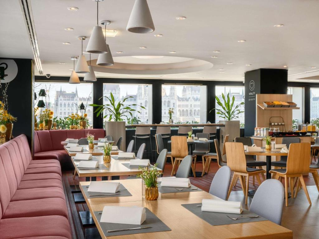 Posezení v ubytování Novotel Budapest Danube