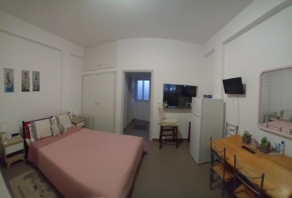 TV a/nebo společenská místnost v ubytování Leylandi rooms