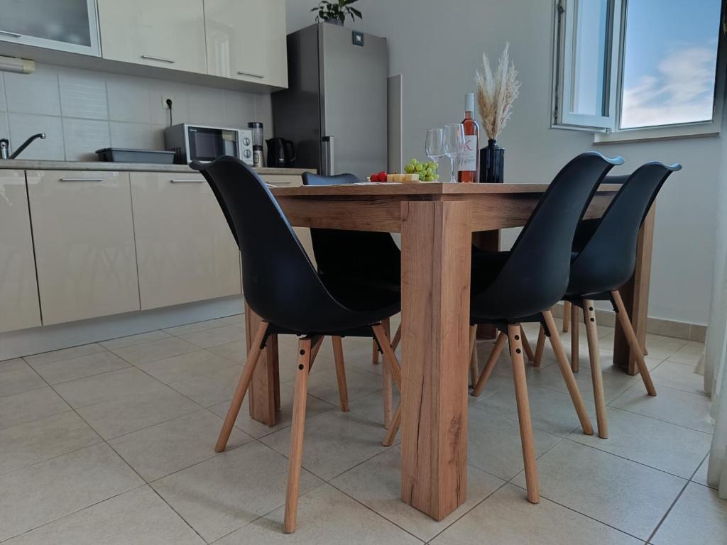 A kitchen or kitchenette at Veske