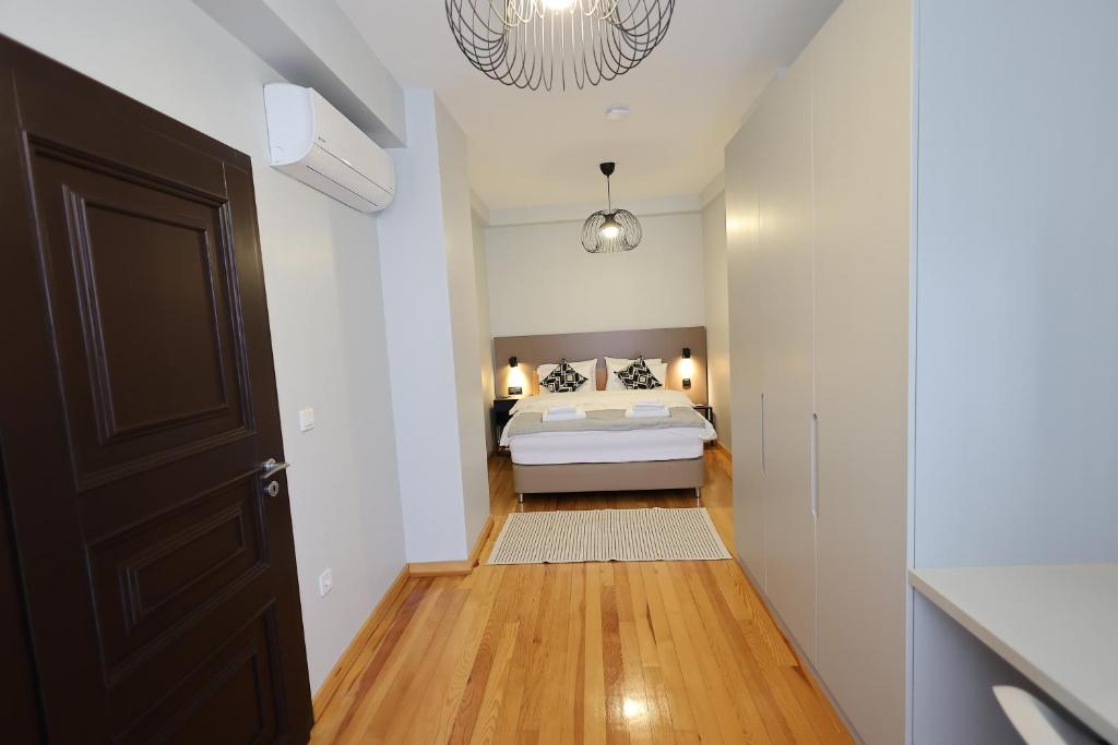 Postel nebo postele na pokoji v ubytování İstanbul Guesthouse