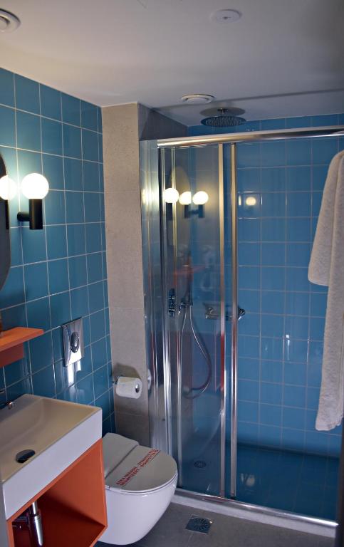 Kúpeľňa v ubytovaní Arethusa Hotel Athens