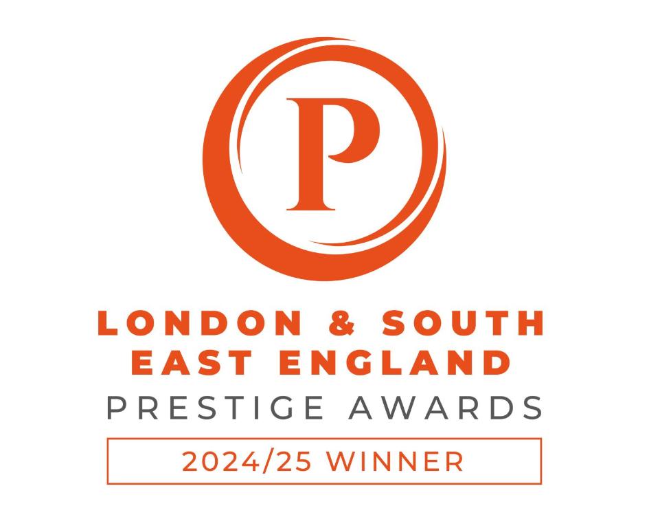 a logo for the london and south east england prize awards at Church Retreat - A Magnificent Seaside Apartment-Award Winning in Hastings