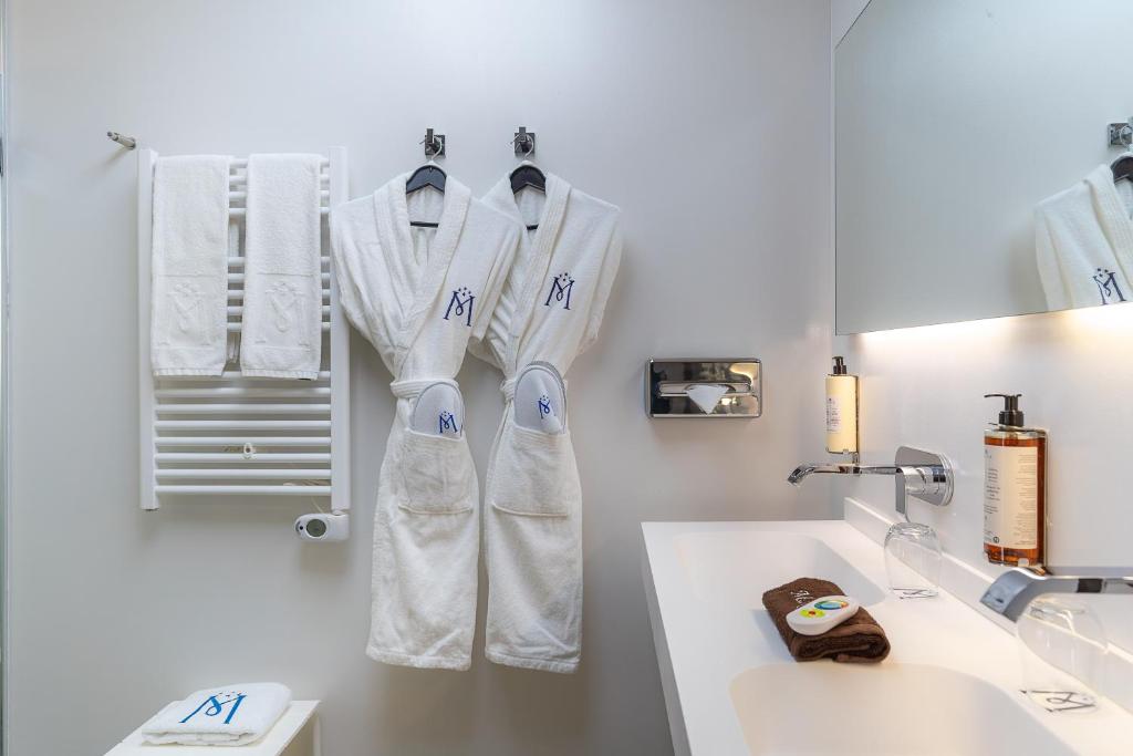 Koupelna v ubytování Hotel Boutique Minister 4Sup
