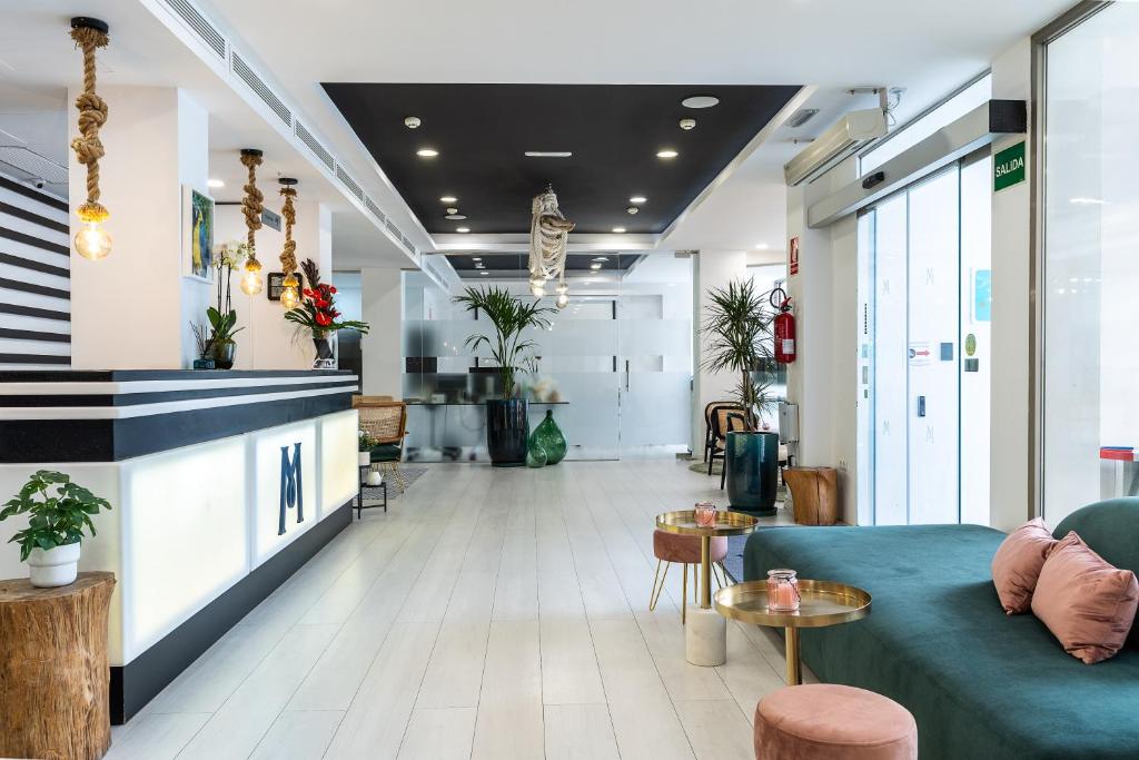 Posezení v ubytování Hotel Boutique Minister 4Sup