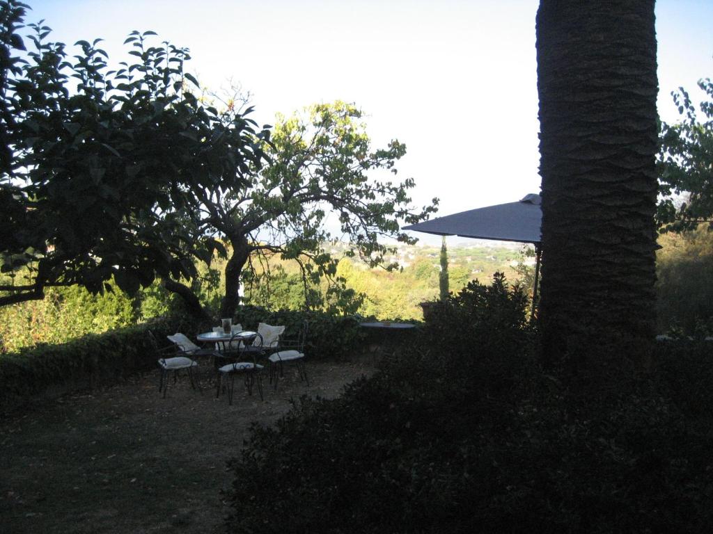 Vonkajšia záhrada v ubytovaní B&B Villa Panicucci