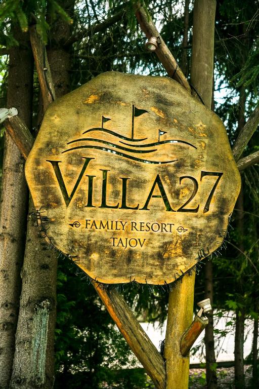 Certifikát, hodnocení, plakát nebo jiný dokument vystavený v ubytování Villa 27
