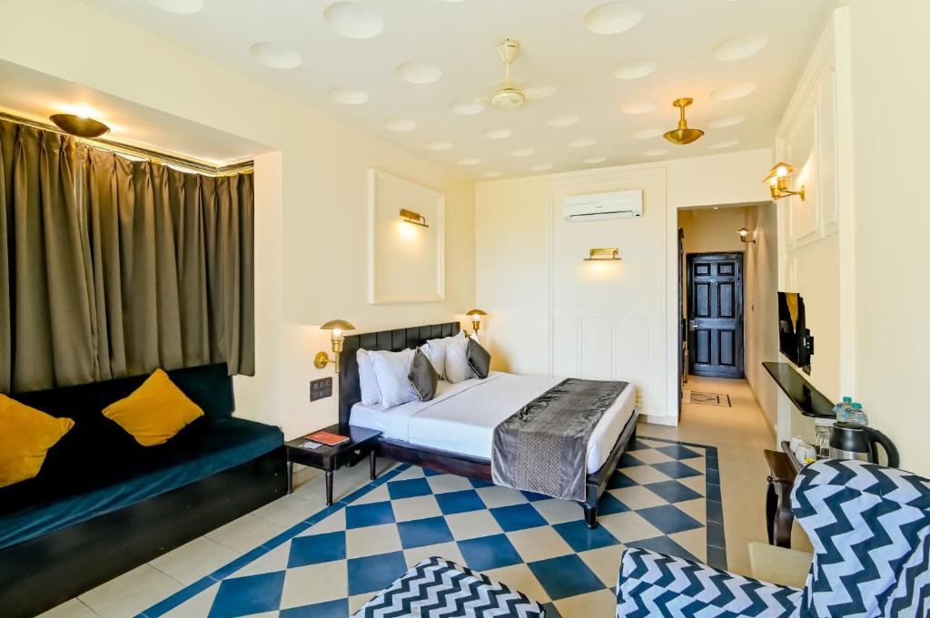 Saj By The Lake, Malshej Ghat - Habitación De Pueblo De Ladrillo