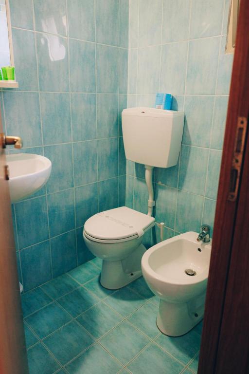 Koupelna v ubytování Hotel Enna Rimini
