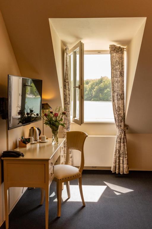 Café Wildau Hotel & Restaurant am Werbellinsee - Chambre Double Confort Vue Lac