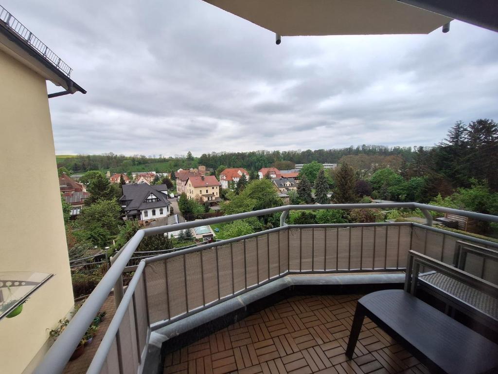Balkón nebo terasa v ubytování Hotel am Schloss