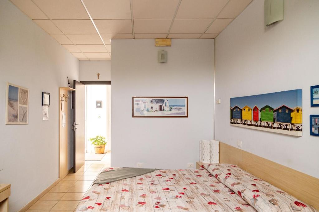 Postel nebo postele na pokoji v ubytování Il Chiesino