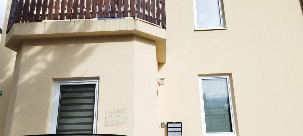 Balkón nebo terasa v ubytování Ferienwohnung Fabian