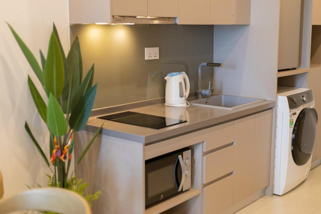 The Sóng Vũng Tàu Homestay - Suri's Apartment - Apartamento De Dos Habitaciones Con Balcón