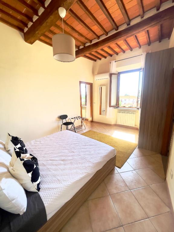 Postel nebo postele na pokoji v ubytování Il Borghetto - Fucecchio, Firenze
