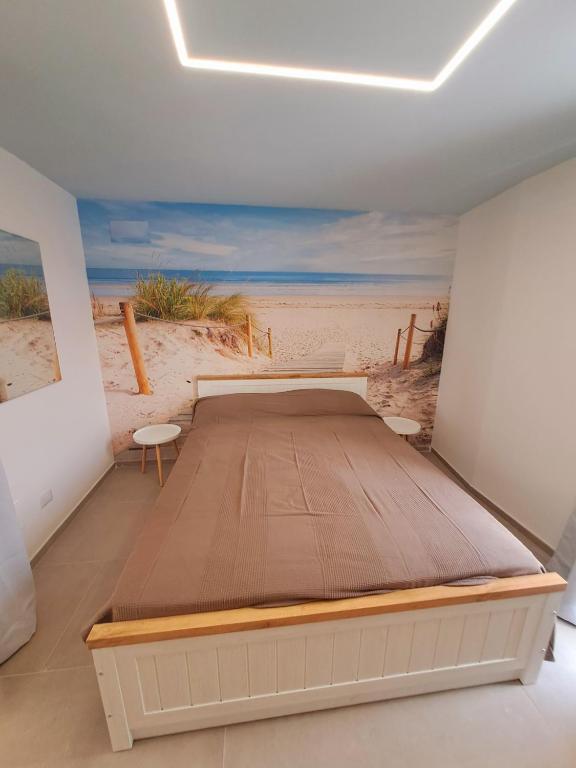 Postel nebo postele na pokoji v ubytování Sirene452