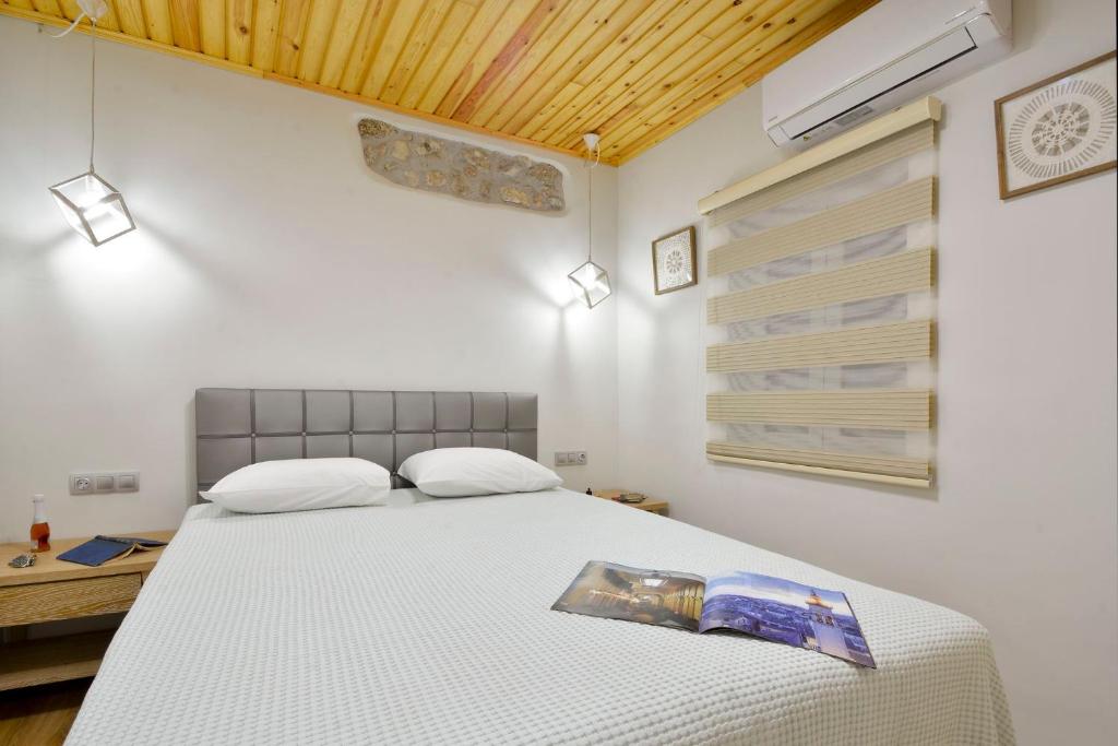 Postel nebo postele na pokoji v ubytování Il vicolo