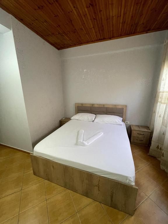 Postel nebo postele na pokoji v ubytování Sea View te Shero