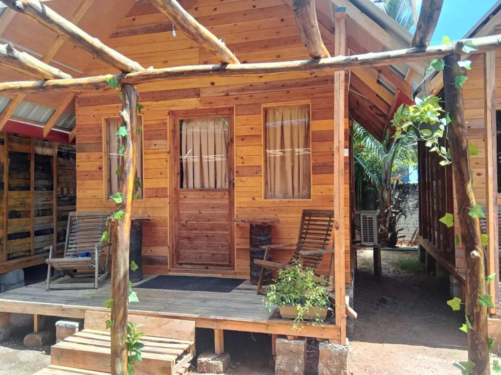 Patio nebo venkovní prostory v ubytování Silaa Cabana