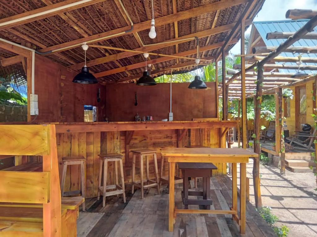 Restaurace v ubytování Silaa Cabana