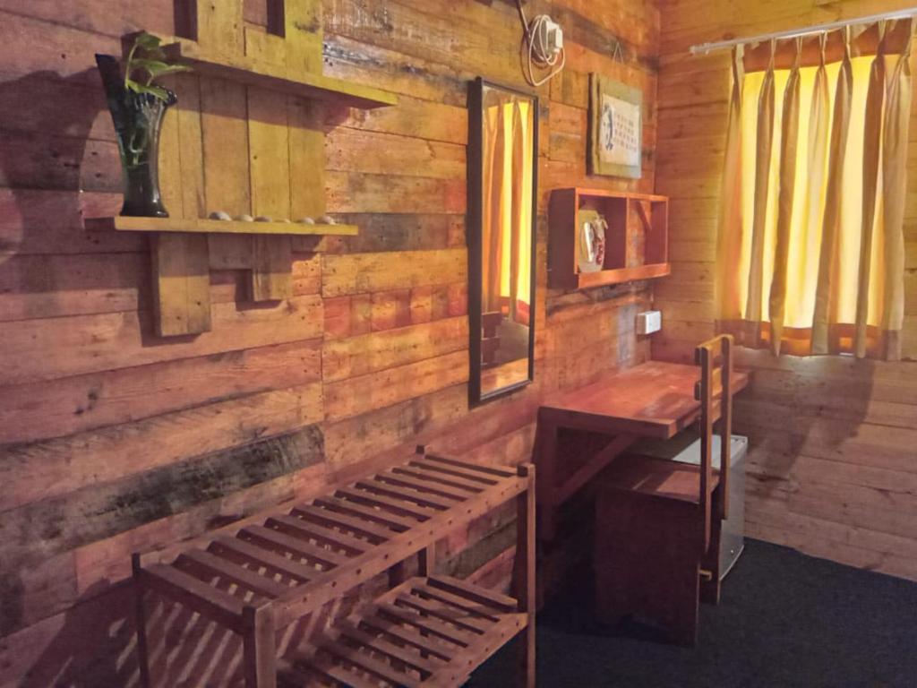 Kuchyň nebo kuchyňský kout v ubytování Silaa Cabana