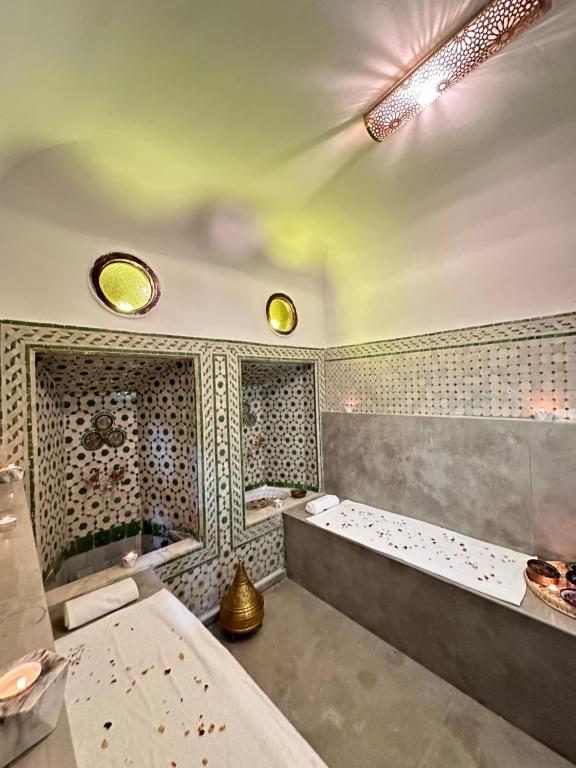 Koupelna v ubytování Riad Dilar Fes & Spa