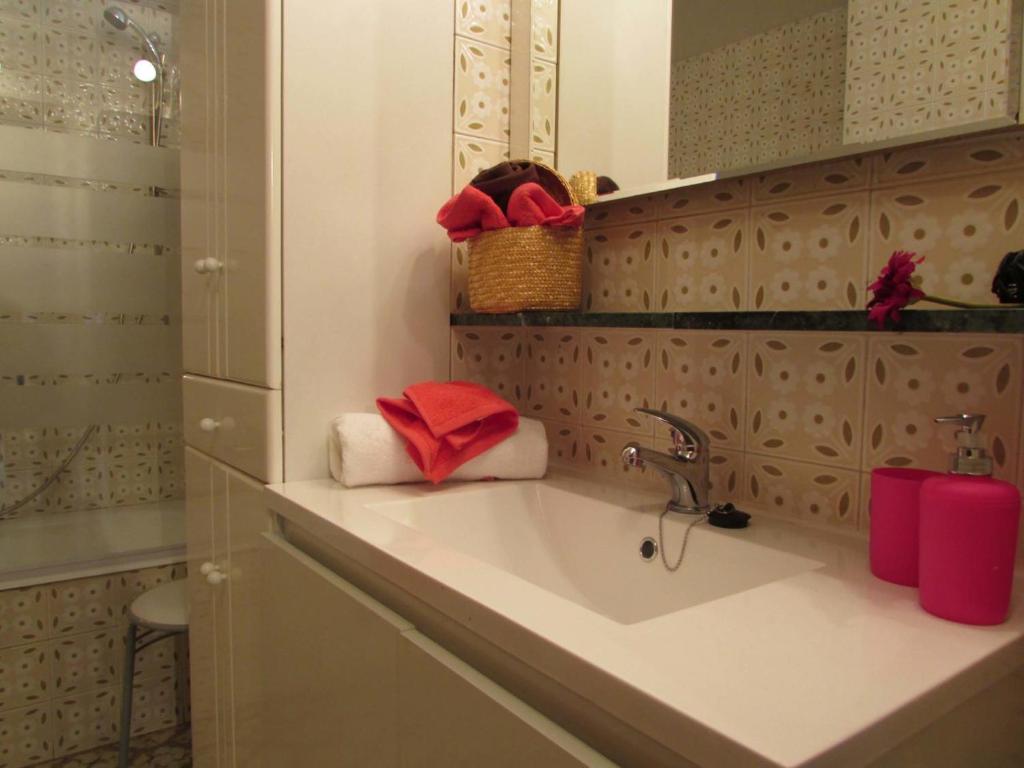 Koupelna v ubytování Apartamento Maestro Parada