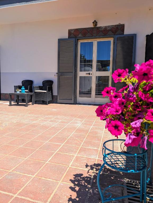 Patio nebo venkovní prostory v ubytování NULA Private Suites