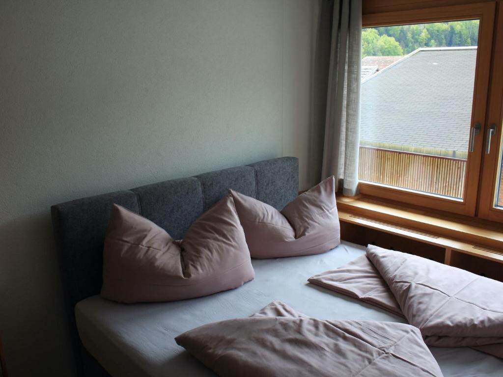 Postel nebo postele na pokoji v ubytování Modern Holiday Home with Mountain View