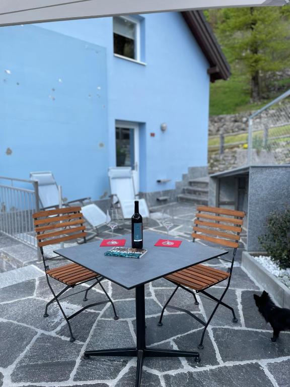 Balkón nebo terasa v ubytování Casa Blu