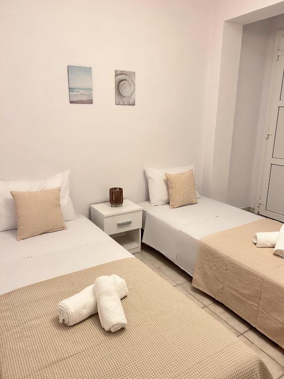 Krevet ili kreveti u jedinici u okviru objekta Bliss House In Siviri