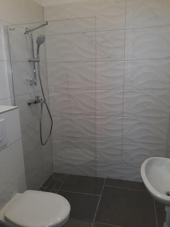 Kúpeľňa v ubytovaní Villa Orada