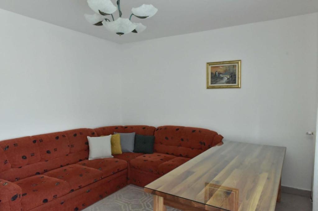 Posezení v ubytování Apartmani Reset