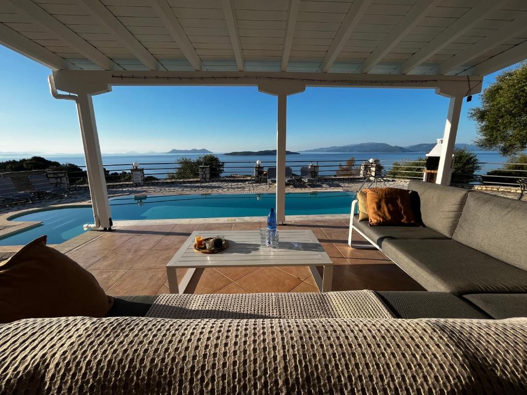 Gallery image of Villa Olivia Greece with private pool & seaview in Sivota Lefkada in Sivota