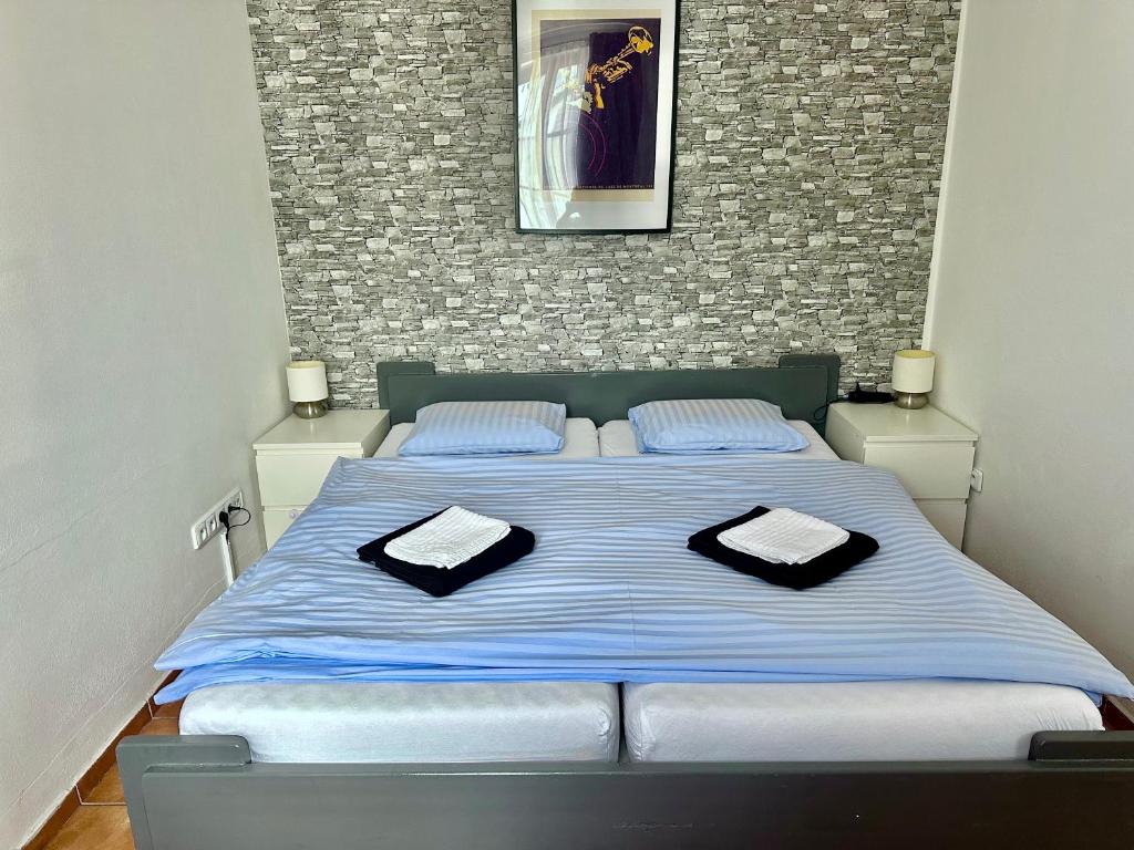Ліжко або ліжка в номері Jsmit Music&Bar&Apartments