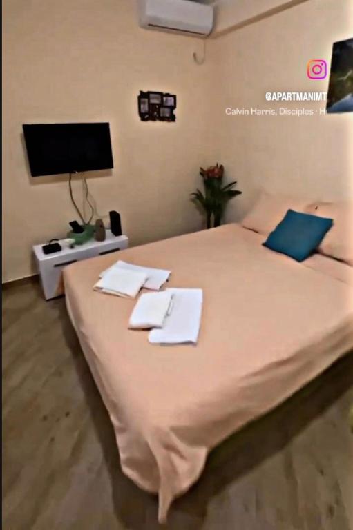 TV a/nebo společenská místnost v ubytování Apartments M&T