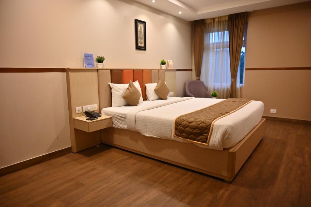 Postel nebo postele na pokoji v ubytování Soho Boutique Hotel
