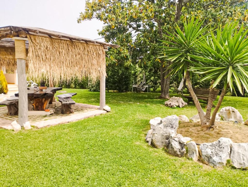 Zahrada ubytování Relax Studios Corfu