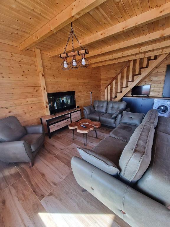 Posezení v ubytování Bungalovi Spahic